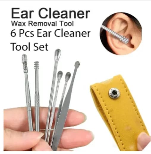 Earpick Sticks | Earwax Remover | Ear Cleaner Tools 6Pcs